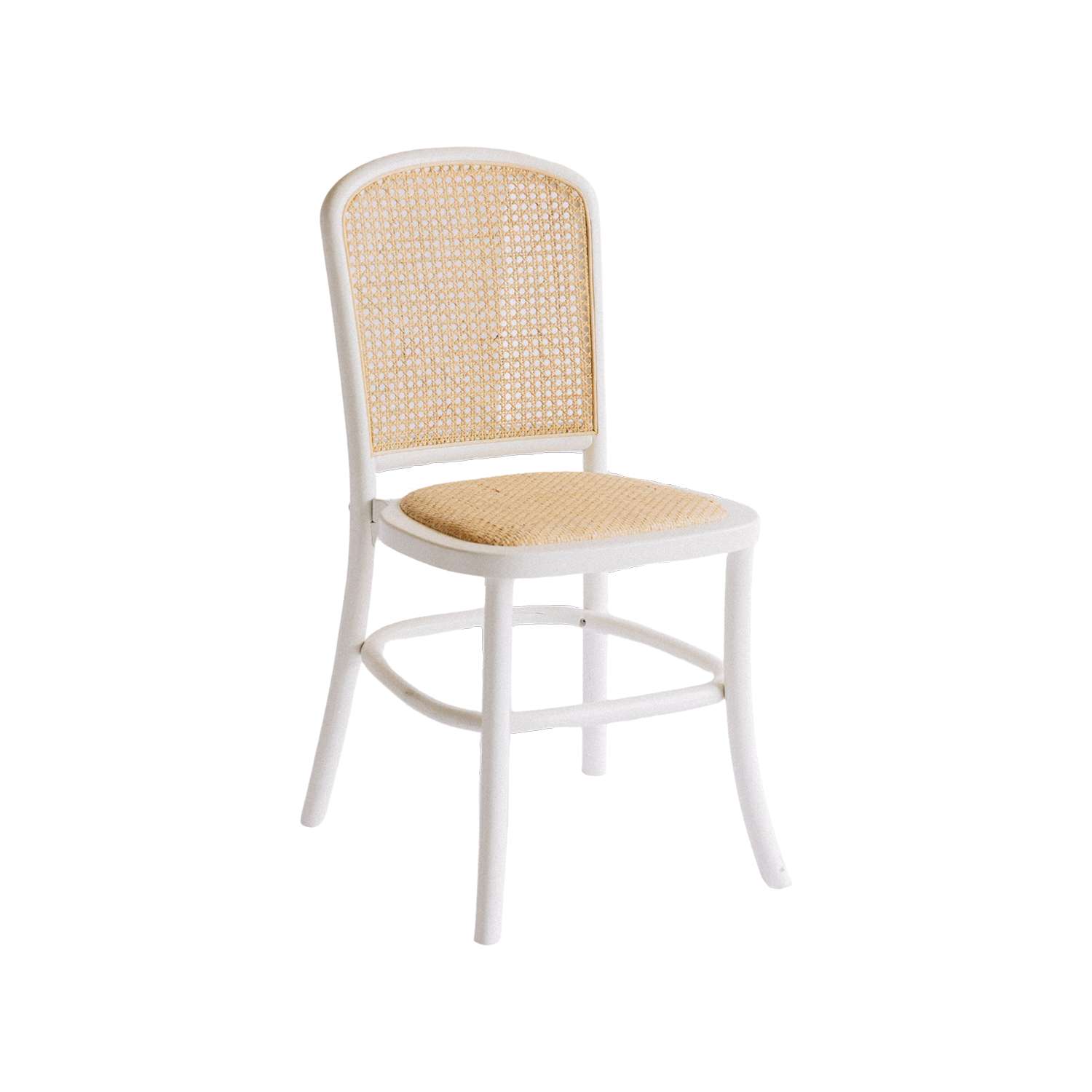 White Cane Chairs